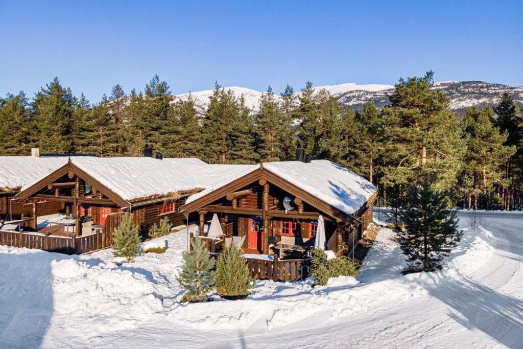 100M Lift, 2 Min Swim - Large Family Cabin 브라달 외부 사진